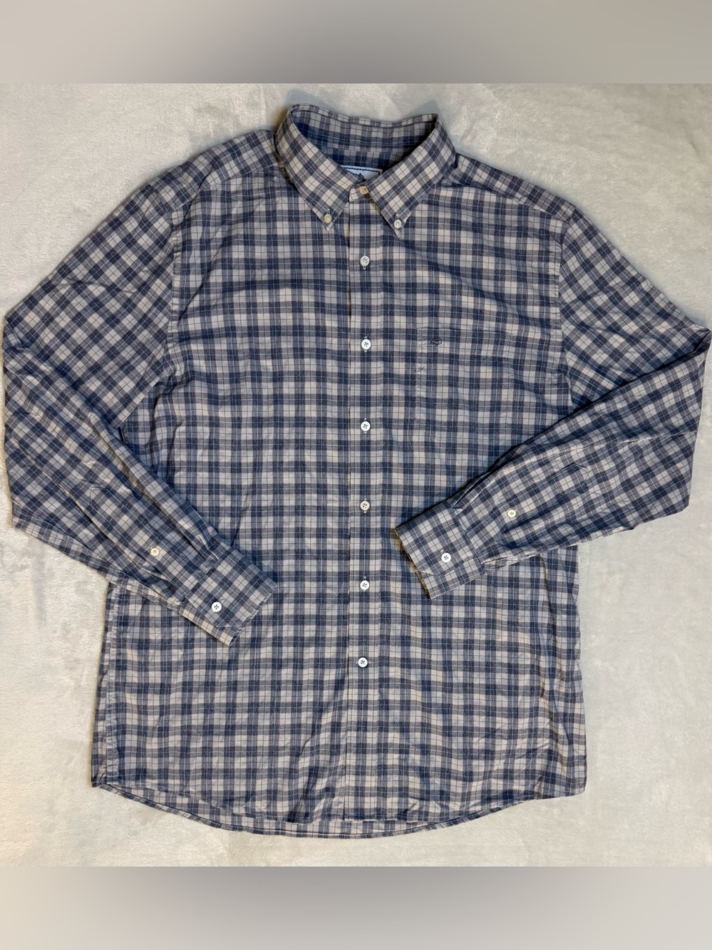 Southern Tide Intracoastal Button Down Plaid Shirt Mens Large